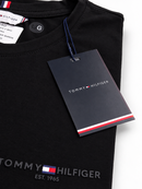 Camiseta Tommy Hilfiger - Preto - Algodão Egípcio