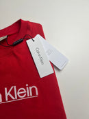 Camiseta Calvin Klein - Vermelha - Seda Pima