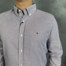 Camisa Social Tommy Hilfiger Oxford - Xadrez BR/RS