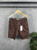 Bermuda Sarja Lacoste - Marrom Escura