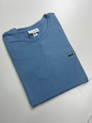 Camiseta Lacoste  - Azul Bebê - Algodão Egípcio