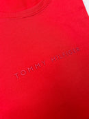 Camiseta Tommy Hilfiger  - Vermelha - Algodão Egípicio