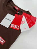 Camiseta Diesel - Marrom - Pima Chinese