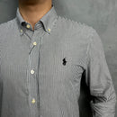 Camisa Social Polo Ralph Lauren Oxford - Listrada Preta