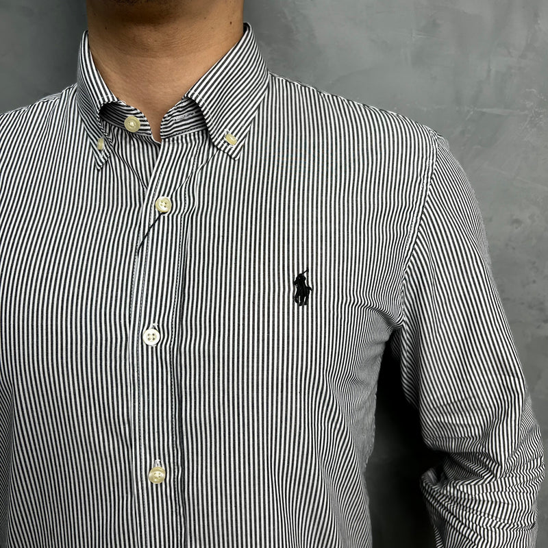 Camisa Social Polo Ralph Lauren Oxford - Listrada Branca