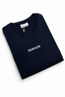 Camiseta Calvin Klein - Azul Marinho - Pima Chinese