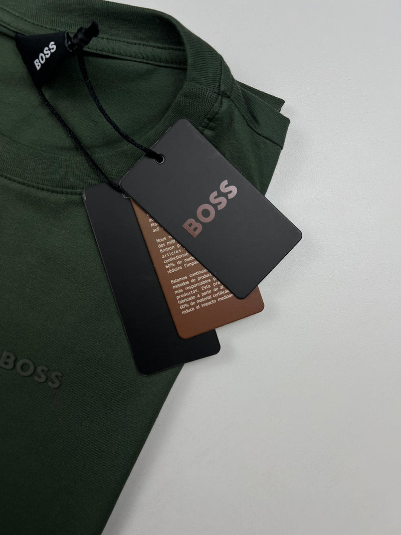 Camiseta Porsche Boss - Verde - Seda Pima