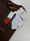 Camiseta Tommy Jeans  - Marrom - Pima Chinese