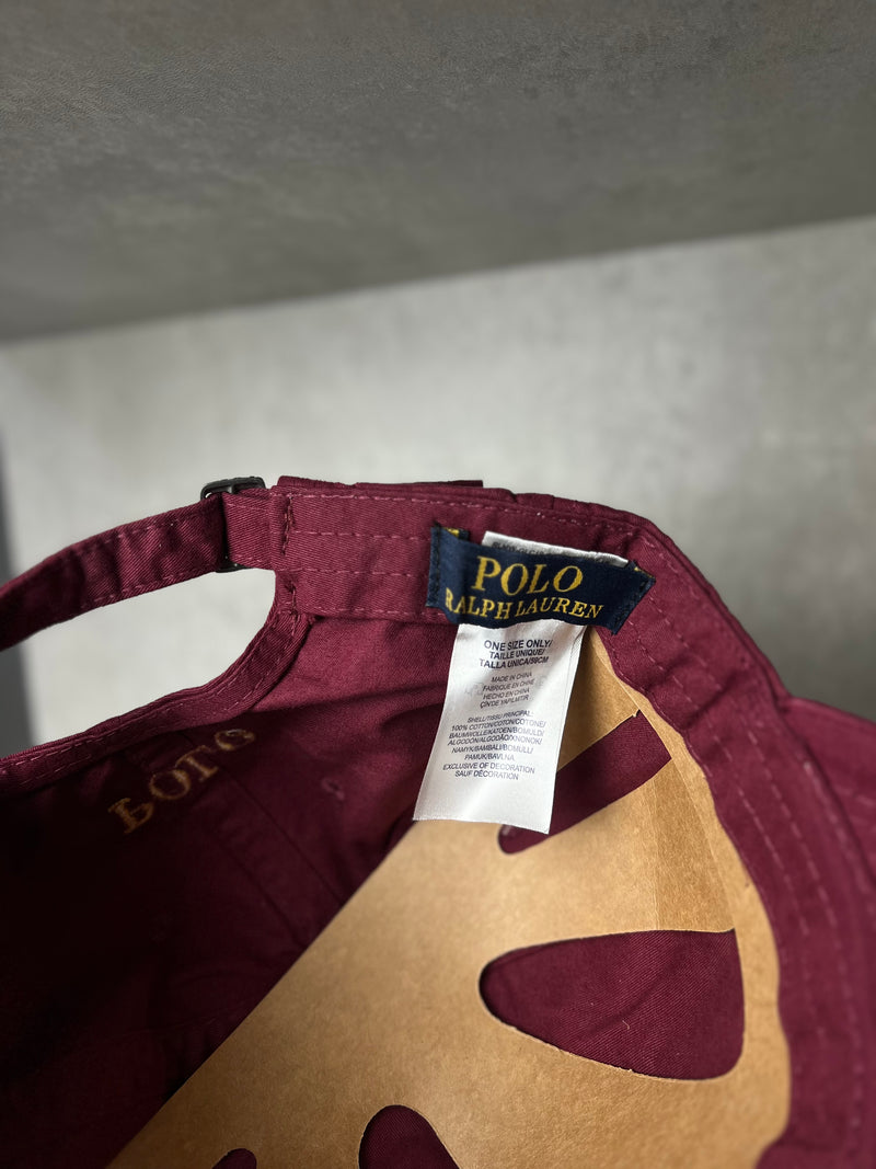 Boné Polo Ralph Lauren  - Bordo  - Importado