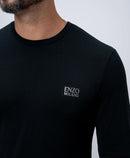 Camiseta Manga Longa Térmica Enzo Milano - Preto
