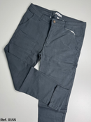 Calça Sarja Calvin Klein - Cinza chumbo Ref. 0155