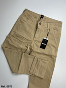 Calça Sarja Hugo Boss - Marrom Ref.0970