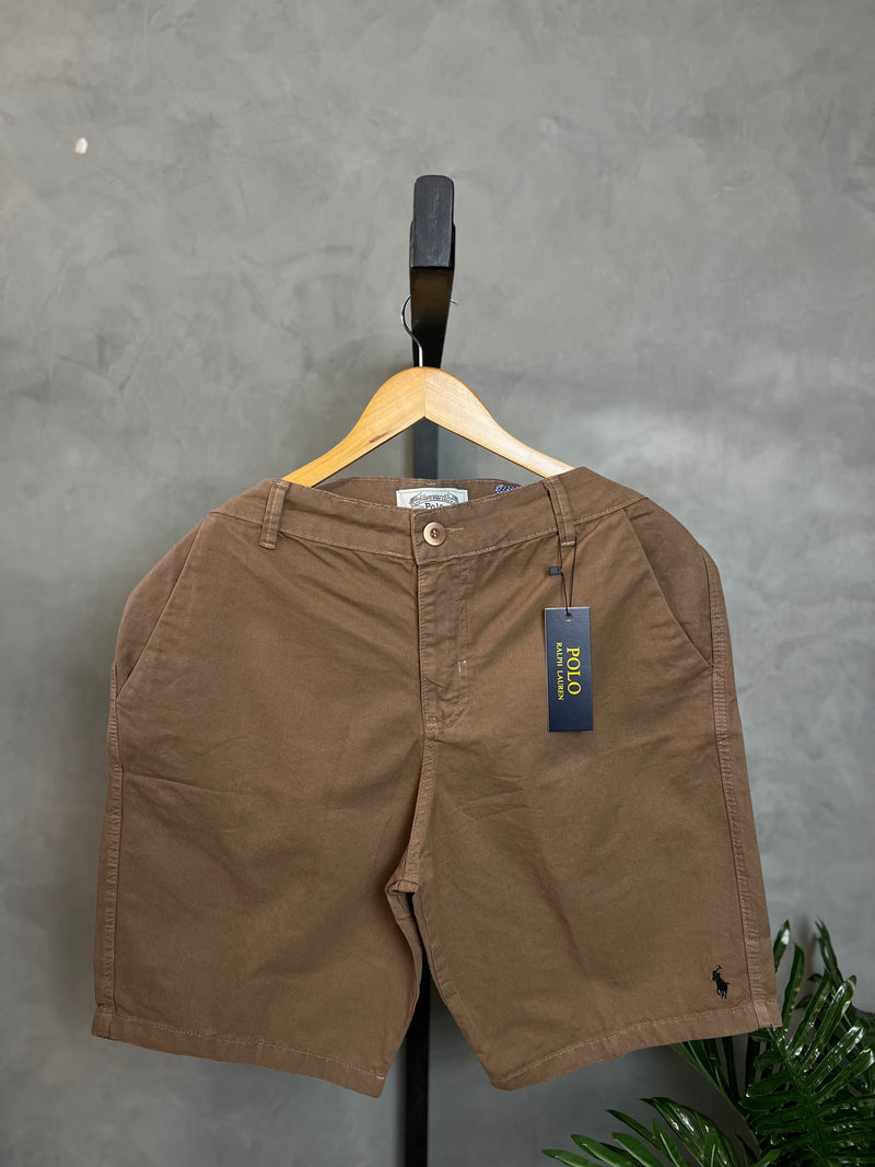 Bermuda Sarja Polo Ralph Lauren - Marrom claro